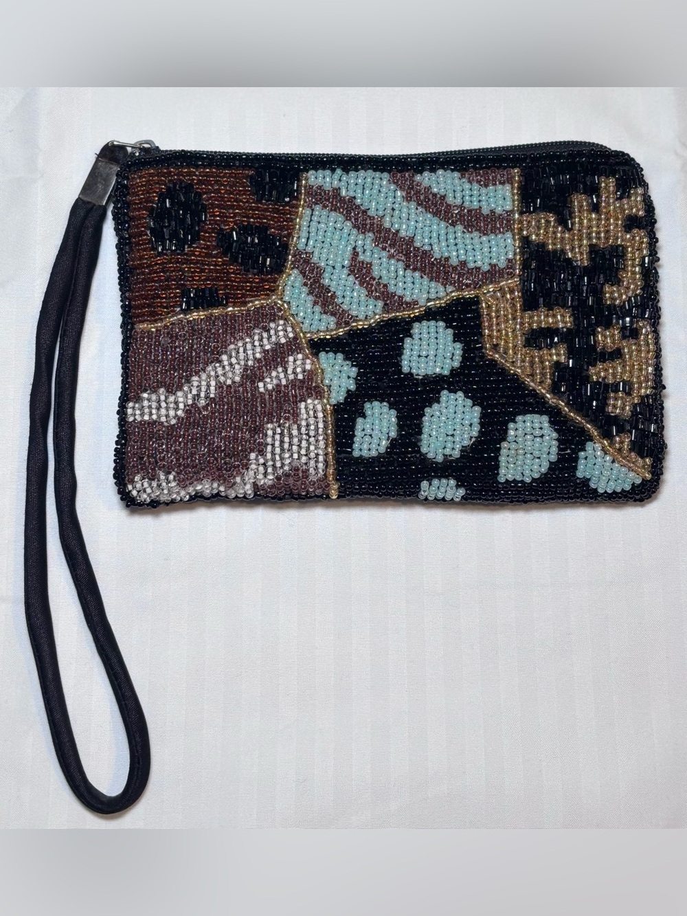 Beaded coin purse